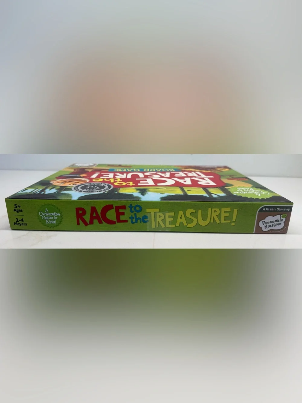 Race to the Treasure! Board Game | Peaceable Kingdom | New Sealed